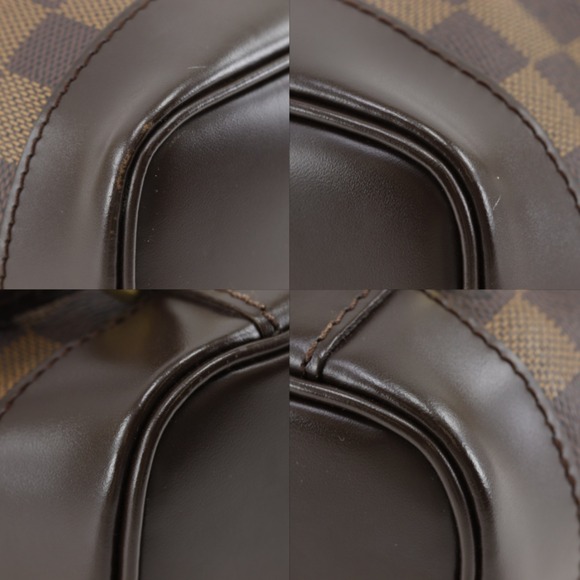 LOUIS VUITTON Authentic Brown Damier Canvas Backpack main image 12